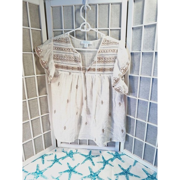 BOHO TOP BLOUSE Size Small NWT - Picture 1 of 7